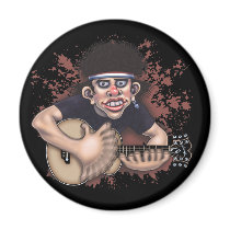 Mad Strummer Fridge Magnets