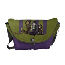Mad Tea Party Messenger Bag messenger bags