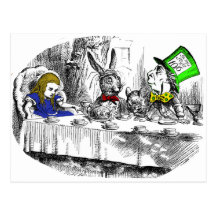 Mad Tea Party Postcard