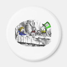 Mad Tea Party Refrigerator Magnet