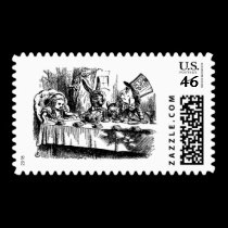 Mad Tea Party stamps