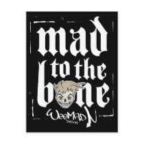 Mad To The Bone Postcard postcards