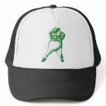 Mad Tweedle Dee Inked Green Hat