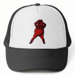 Mad Tweedle Dee Inked Red Fill Hat