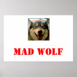 mad wolf poster