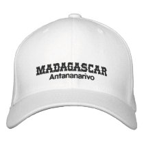 MADAGASCAR, Antananarivo/ HAT Embroidered Baseball Cap