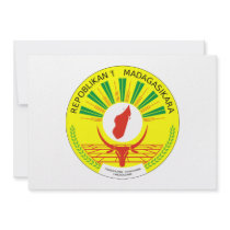 Madagascar Coat of Arms Invite