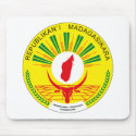 Madagascar Coat of Arms Mousepad