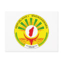 Madagascar Coat of Arms Postcard