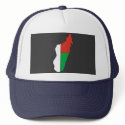 Madagascar flag map hats