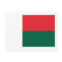 Madagascar Flag Postcard by FlagTshirts Madagascar Flag Postcard