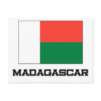 Madagascar Flag postcards by tshirtshirts Madagascar Flag postcards