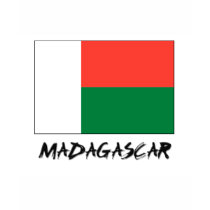 Madagascar Flag t-shirts by flagshirt Madagascar Flag t-shirts
