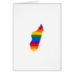 MADAGASCAR GAY PRIDE GREETING CARD