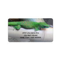 Madagascar Giant Day Gecko Address Labels labels