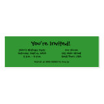 Madagascar Giant Day Gecko Mini Invitation Cards Business Cards