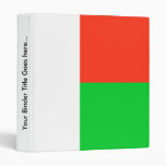 Madagascar High quality Flag Binder