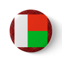 Madagascar High quality Flag Pinback Button