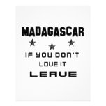Madagascar If you don't love it, Leave Letterhead