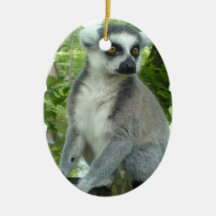 Madagascar Lemur Ornament