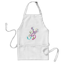 Madam Butterfly, Graphic Illustration aprons
