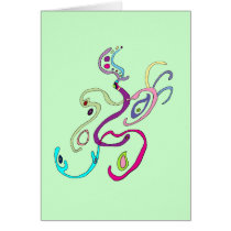 Madam Butterfly, Graphic Illustration cards