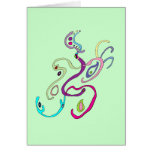 Madam Butterfly, Graphic Illustration Greeting Cards