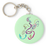Madam Butterfly, Graphic Illustration Keychains