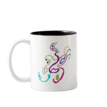 Madam Butterfly, Graphic Illustration mugs by RLMdesignes Madam Butterfly, Graphic Illustration mugs
