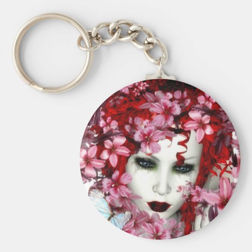 Madam Butterfly Keychain