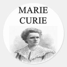 madam marie curie stickers