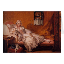 Madame Boucher by François Boucher Greeting Cards