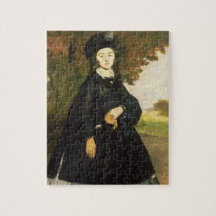 Madame Brunet (oil on canvas) Jigsaw Puzzle