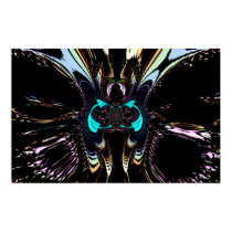 "MADAME BUTTERFLY" ~  ABSTRACT  POSTER posters