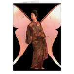 Madame Butterfly Blank Card