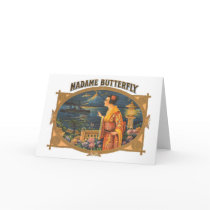 Madame Butterfly Greeting Cards