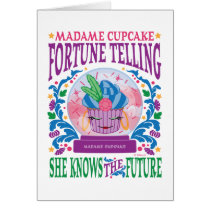 Madame Cupcake Fortune Telling cards by MendiSue Madame Cupcake Fortune Telling cards