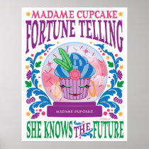 Madame Cupcake Fortune Telling Posters