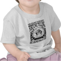 Madame Cupcake Fortune Telling t-shirts by MendiSue Madame Cupcake Fortune Telling t-shirts