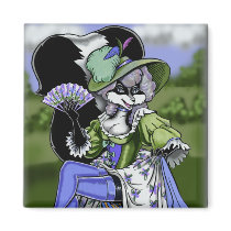 Madame de Pew Magnet