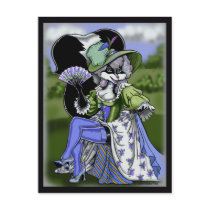 Madame de Pew Postcard