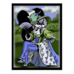 Madame de Pew Postcard