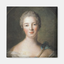 Madame de Pompadour  1748 Magnet