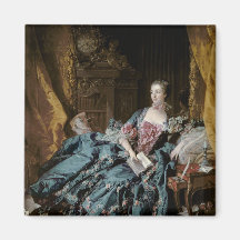 Madame de Pompadour, 1756 Refrigerator Magnets