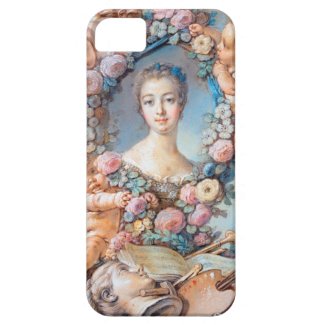 Madame de Pompadour François Boucher rococo lady Cover For iPhone 5/5S