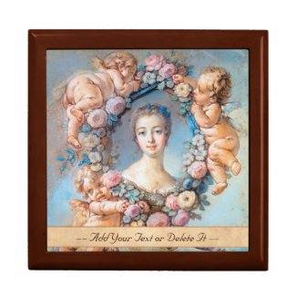 Madame de Pompadour François Boucher rococo lady Trinket Box