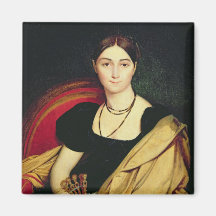 Madame Devaucay, 1807 Fridge Magnet