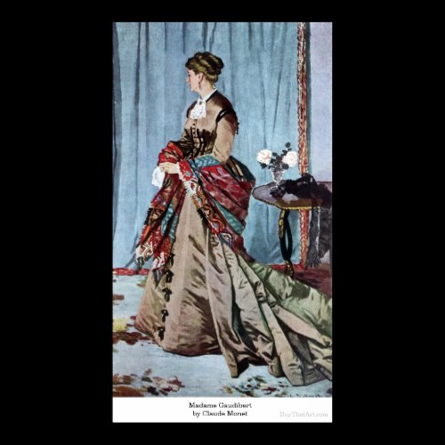 Madame Gaudibert by Claude Monet Print