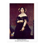 Madame Moitessier By Ingres Auguste Dominique Post Cards