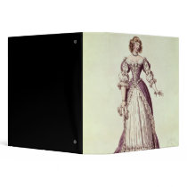 Madame Moliere, nee Armande Bejart 3 Ring Binder